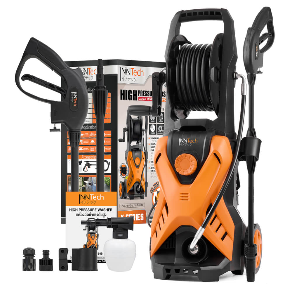 เครื่องฉีดน้ำแรงดันสูง InnTech รุ่น ITX-180B 180 บาร์ 2800 วัตต์